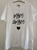 T-Shirt "more amore"