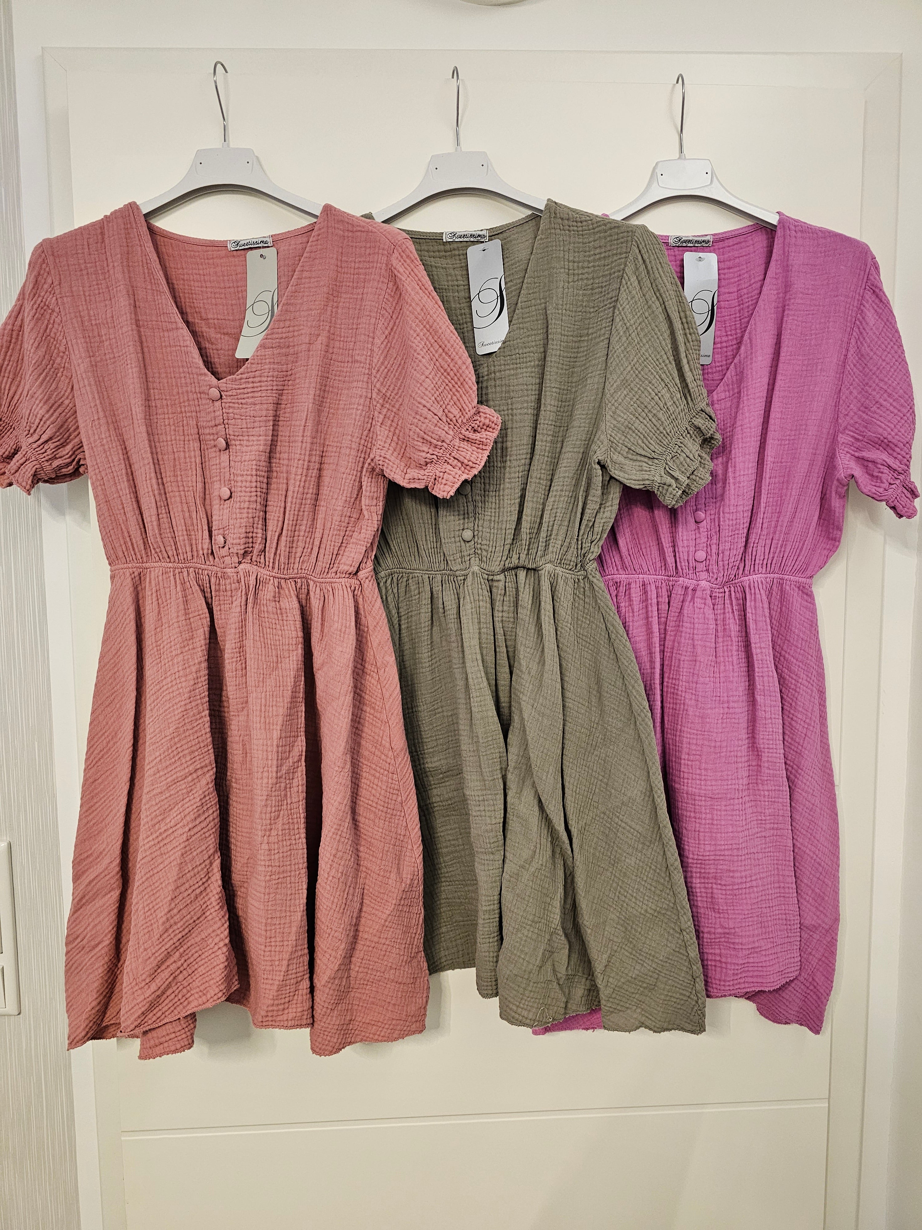 Musselinkleid Elli Kuzarm