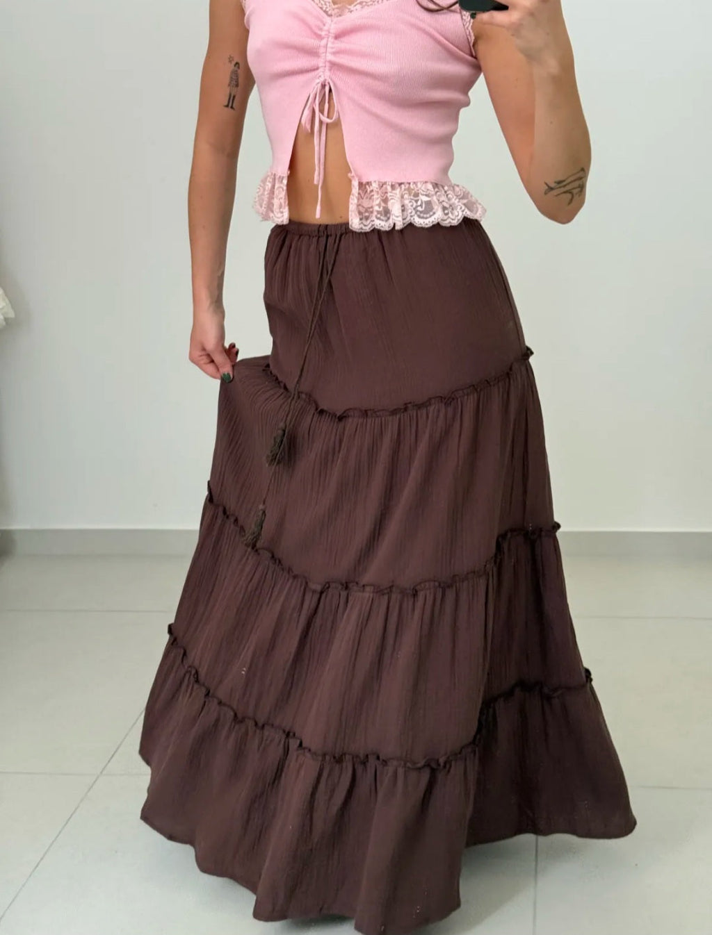 Musselin Maxirock Schoki