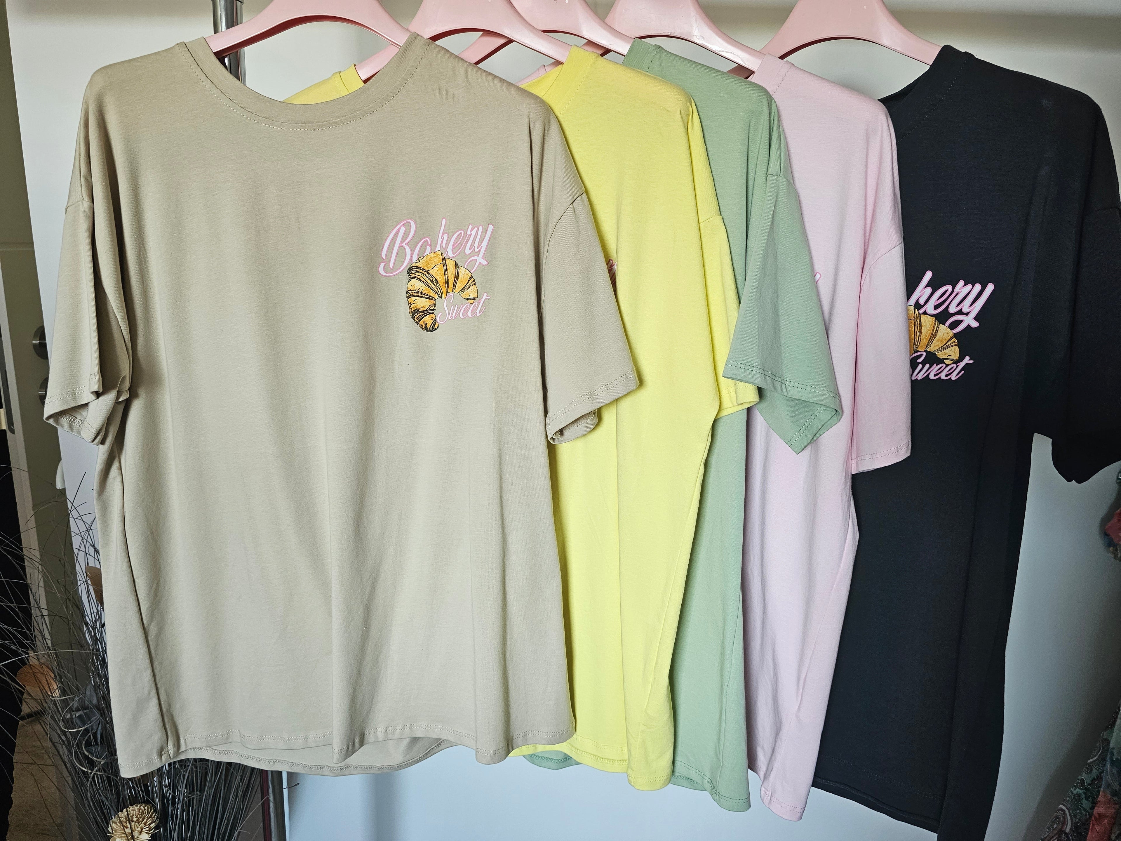 T-Shirt Crossaint mit Schleife