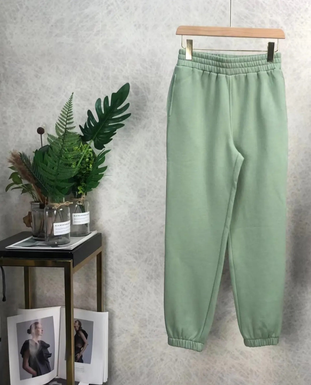 Jogginghose dick gefüttert mint