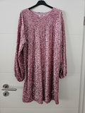 Pailletten-Samtkleid Pina Rosa