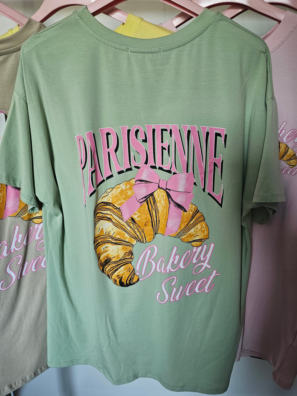 T-Shirt Crossaint mit Schleife