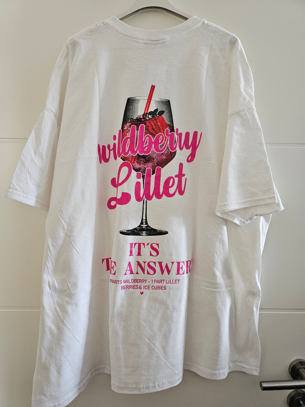 Oversize T-Shirt Wildberry versch. Farben